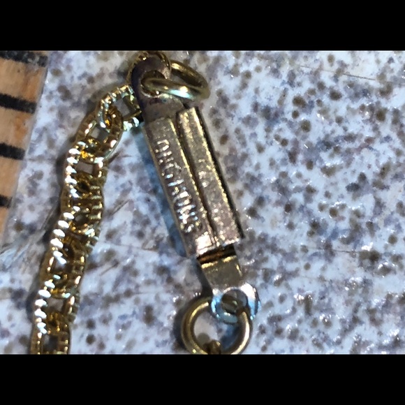 Vintage palm trees 🌴 reverse carved watermelon Heliotrope necklace - Picture 8 of 11